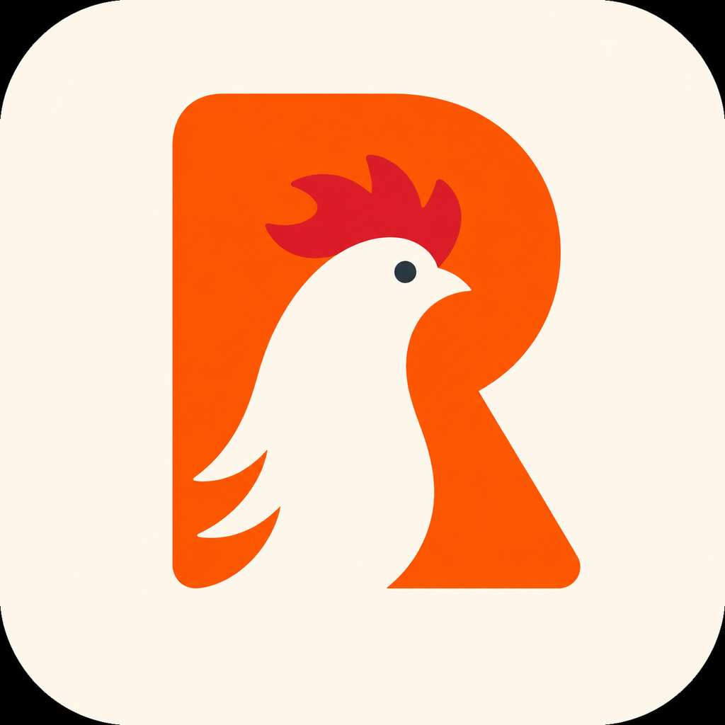 Rooster app icon